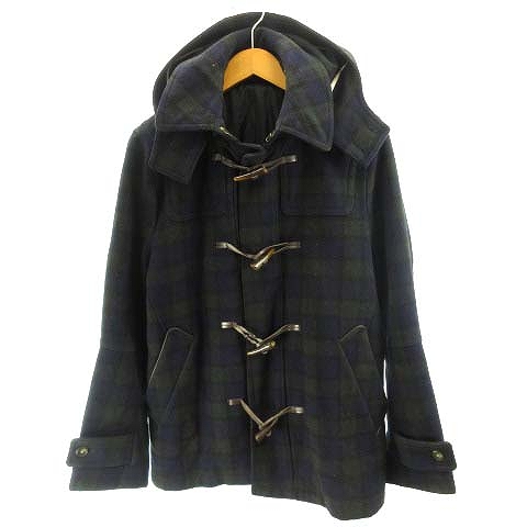メンズメルローズ Men S Melrose ダッフルコート チェック ネイビー グリーン 3 約m Sss9 メンズ 122 ベクトルパーク メンズメルローズ Men S Melrose ダッフルコート チェック ネイビー グリーン 3 約m Sss9 メンズ 122 ベクトルパーク