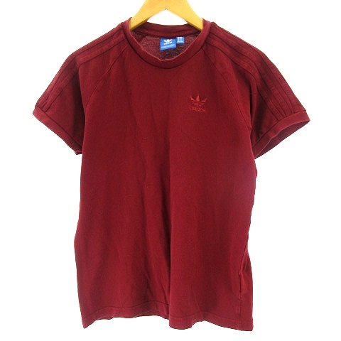 アディダスオリジナルス Adidas Originals Tシャツ カットソー 半袖 ワンポイントロゴ 赤紫色 エンジ S Sss9 メンズ 122 ベクトルパーク アディダスオリジナルス Adidas Originals Tシャツ カットソー 半袖 ワンポイントロゴ 赤紫色 エンジ S Sss9 メンズ 122 ベクトルパーク