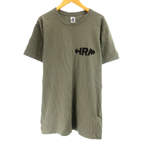 ハリウッドランチマーケット Hollywood Ranch Market 近年モデル Tシャツ カットソー 半袖 プリント グレー 3 L Sss9 メンズ 122 ベクトルパーク