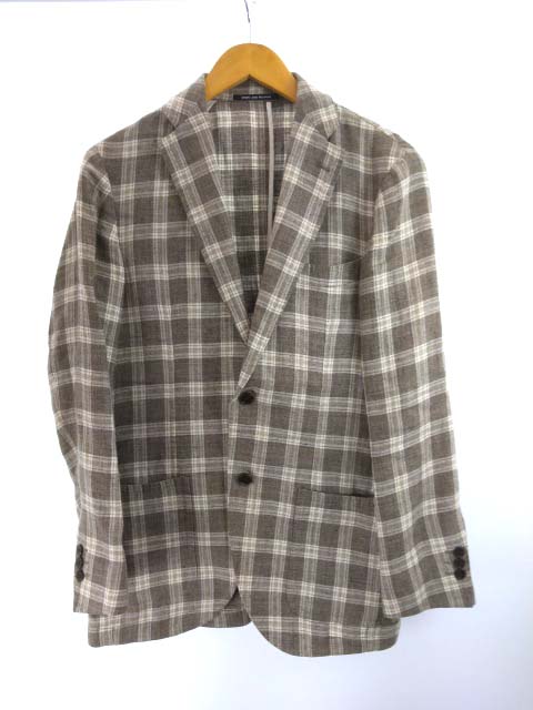 グリーンレーベルリラクシング ユナイテッドアローズ Green Label Relaxing テーラードジャケット リングジャケット ブレザー チェック 背抜き リネン 46 ベージュ メンズ 122 ベクトルパーク グリーンレーベルリラクシング ユナイテッドアローズ Green Label Relaxing テーラードジャケット リングジャケット ブレザー チェック 背抜き リネン 46 ベージュ メンズ 122 ベクトルパーク