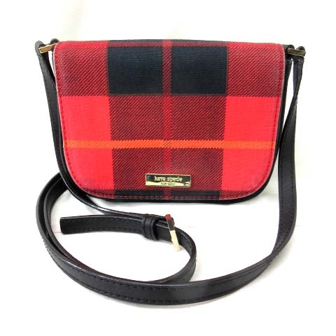 ケイトスペード KATE SPADE ミニショルダーバッグ ポシェット チェック