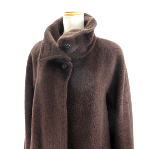 マックスマーラ MAX MARA 美品 アルパカ混ウールコート ふんわり  
