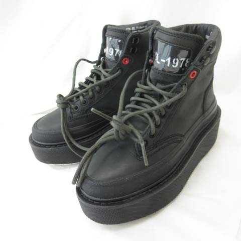 ディーゼル DIESEL 厚底ブーツ レースアップ H-SCIROCCO MID LACE 