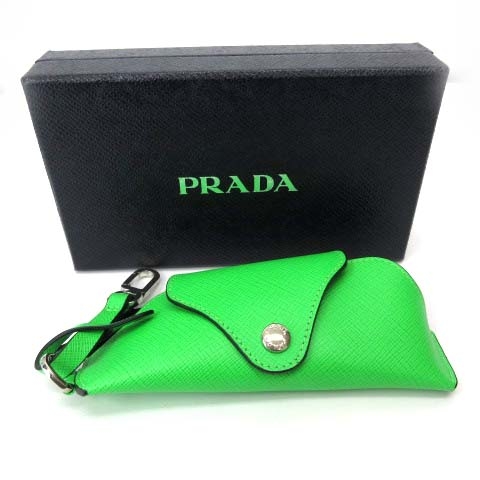 PRADA メガネ こまかい メガネケース・クロス付き
