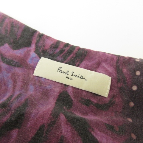 ポールスミス PAUL SMITH ノースリーブワンピース ひざ丈 総柄