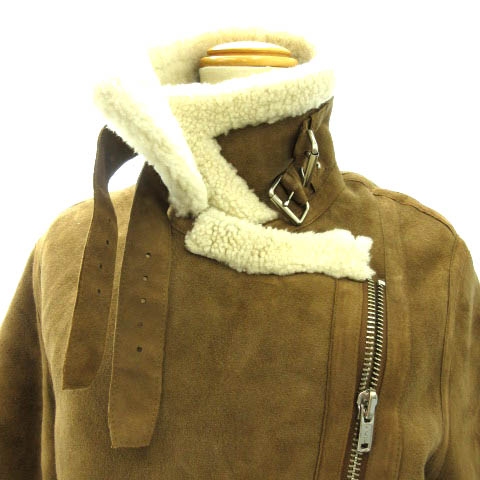 イエナ Iena 17aw ムートンコート ライダース シープスキン 羊革 ブラウン ベージュ 38 M Ibs91 レディース 122 ベクトルパーク イエナ Iena 17aw ムートンコート ライダース シープスキン 羊革 ブラウン ベージュ 38 M Ibs91 レディース 122 ベクトルパーク