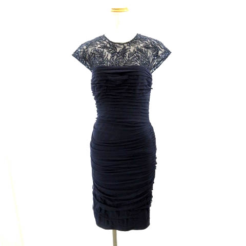 タダシショージ Tadashi Shoji ワンピース ドレス ひざ丈 ビーズ チュール 美シルエット 紺 ネイビー Xxs Ibs91 レディース 122 ベクトルパーク タダシショージ Tadashi Shoji ワンピース ドレス ひざ丈 ビーズ チュール 美シルエット 紺 ネイビー Xxs Ibs91 レディース 122 ベクトルパーク