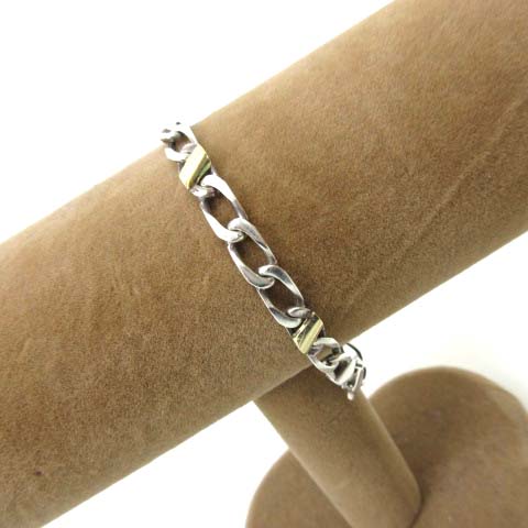 ティファニー TIFFANY & CO. コンビブレスレット ゴールド シルバー 