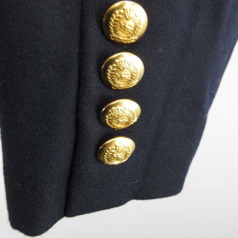 バーバリー フォーマル ダブル ジャケット 紺ブレ 金ボタン  140 バーバリー フォーマル ダブル ジャケット 紺ブレ 金ボタン 140