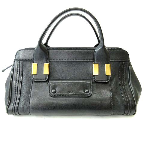 【美品】 値下げ Chloe クロエ Alice アリス ハンドバッグ 2way クロエ CHLOE 02-13-63-65 Alice アリス 2way レザー ハンド トート