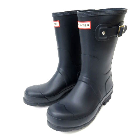 ハンター Hunter Mens Original Short レインブーツ 長靴 Mfs9000rma Nvy ネイビー Us8 Eu 40 41 122 ベクトルパーク