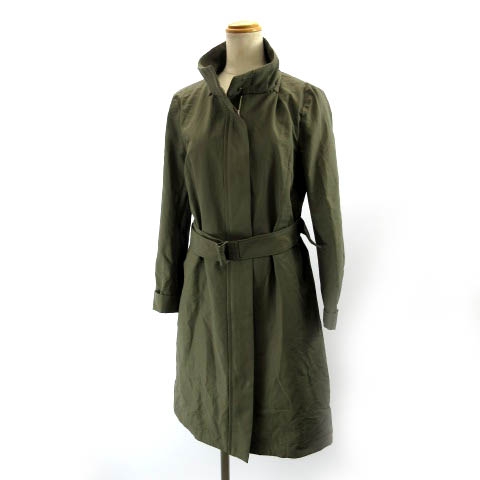 アンタイトル Untitled 近年モデル ナイロンコート 春コート カーキグリーン オリーブ 2 M Ibo3 レディース 122 ベクトルパーク