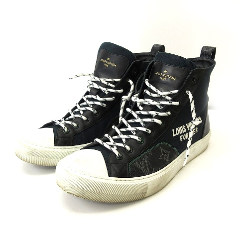 ルイヴィトン LOUIS VUITTON 希少 18AW TATOO FOREVER BOOT SNEAKE 