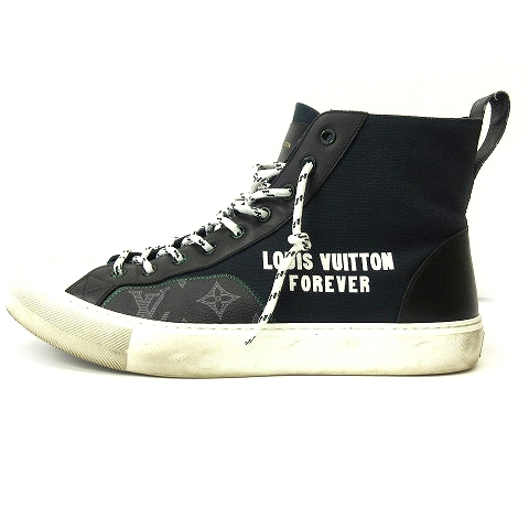 ルイヴィトン LOUIS VUITTON 希少 18AW TATOO FOREVER BOOT SNEAKE 