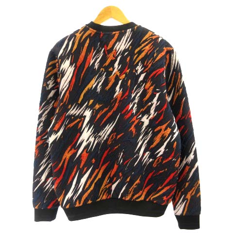 ザラ Zara タイガージャガード柄スウェットシャツ ストレートフィット 40 M マルチカラー メンズ 122 ベクトルパーク