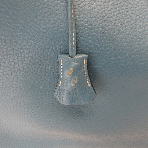 エルメス HERMES ブリーフケース ビジネスバッグ サックアデペッシュ シルバー金具 38 青 ブルージーン □I刻印 ☆AA★ メンズ エルメス HERMES ブリーフケース ビジネスバッグ サックアデペッシュ シルバー金具 38 青 ブルージーン □I刻印 ☆AA★ メンズ