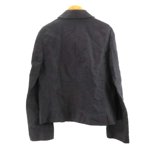 マーガレットハウエル Margaret Howell リネンジャケット 麻100 春ジャケット 黒 ブラック 3 約m レディース 122 ベクトルパーク