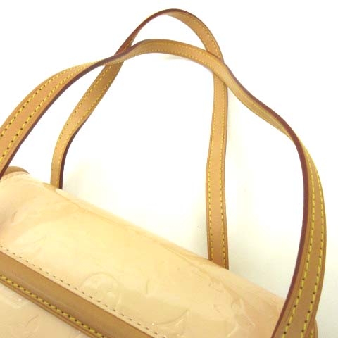 ルイヴィトン LOUIS VUITTON ショルダーバッグ ヴェルニ ビスケ