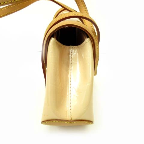 ルイヴィトン LOUIS VUITTON ショルダーバッグ ヴェルニ ビスケ
