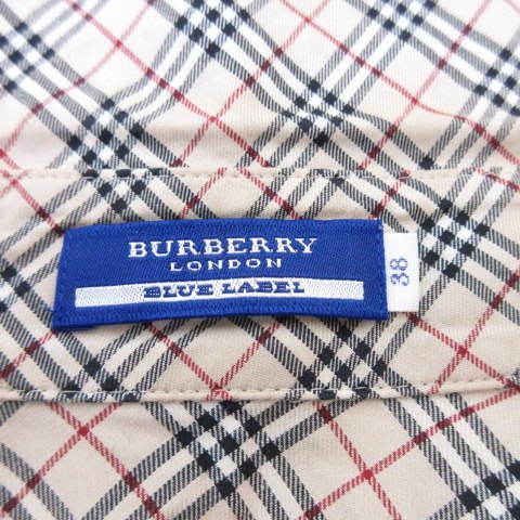 バーバリーブルーレーベル BURBERRY BLUE LABEL ノースリーブ