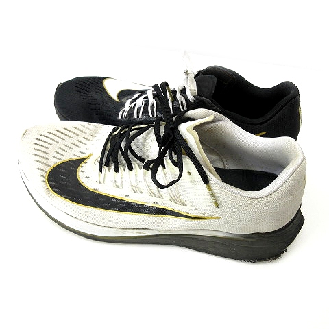 Nike ランニングシューズ ブラック/ホワイト　ズームフライファイブ ナイキ ズーム フライ 5 DM8968 (ランニングシューズ) 価格比較