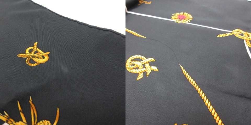 エルメス HERMES カレ90 スカーフ ストール CLIPS クリップス