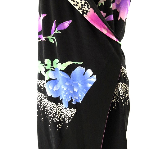 売りお値下 Leonard 膝丈ワンピース イタリー製 シルク100 2年前