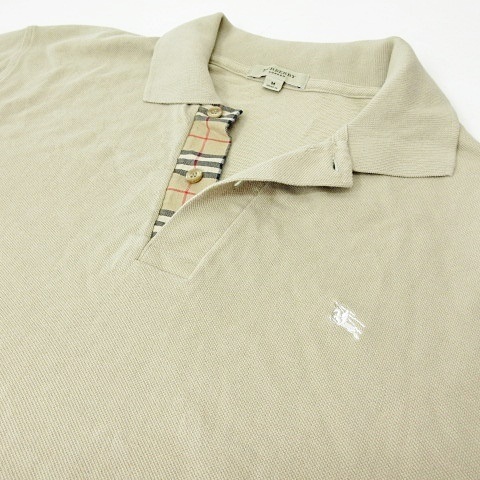 バーバリー ロンドン BURBERRY LONDON 美品 ノバチェック ポロシャツ 