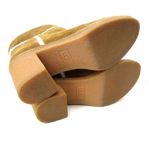 アグ UGG 美品 KASEN ケーセン ショートブーツ シープスキンブーツ  