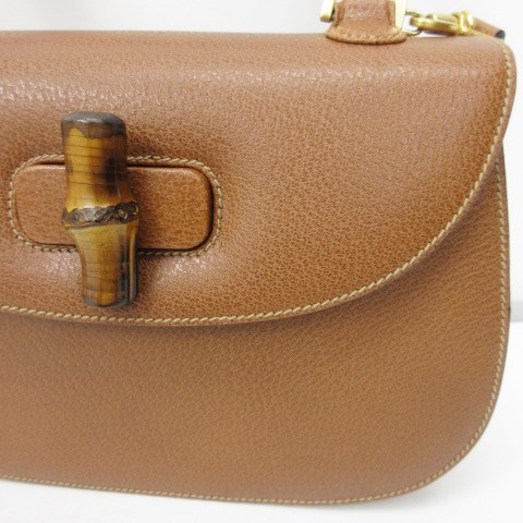 グッチ GUCCI バンブー ピッグスキン 極美品 新品同様 2WAY  