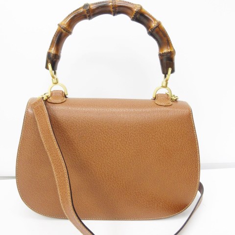 グッチ GUCCI バンブー ピッグスキン 極美品 新品同様 2WAY  