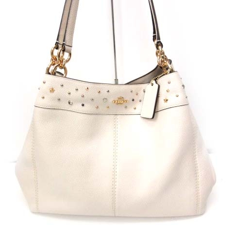 コーチ COACH ショルダーバッグ F22314 チョーク スターダスト