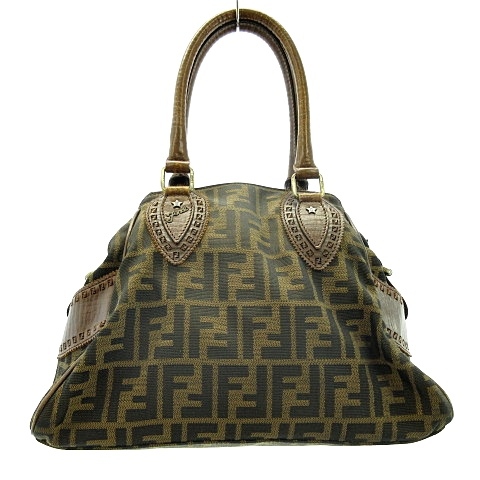 フェンディ FENDI ヴィンテージ ズッカ柄 エトニコ 8BN157  