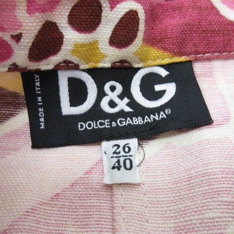 ディー&ジー ドルガバ ドルチェ&ガッバーナ D&G ジャケット ブレザー 