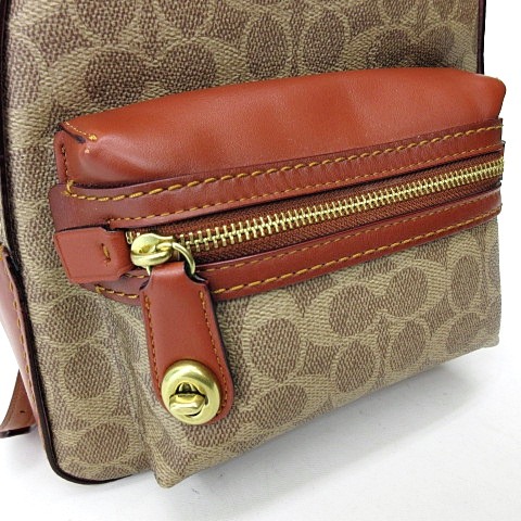 コーチ COACH コーテッド キャンバス シグネチャー キャンパス バック  