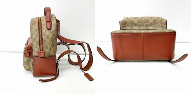 コーチ COACH コーテッド キャンバス シグネチャー キャンパス バック  