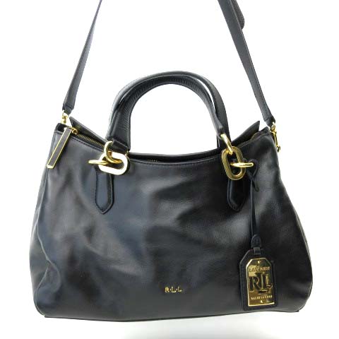ラルフローレン RALPH LAUREN 2WAYショルダーバッグ ハンドバッグ 