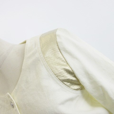 シャネル CHANEL ココマークボタン ノーカラーブルゾン ジャケット