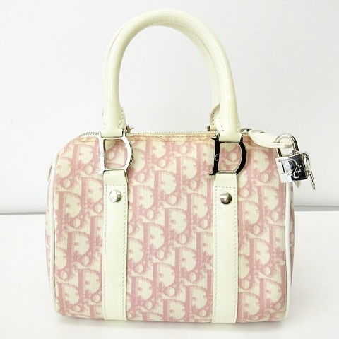 クリスチャンディオール Christian Dior トロッター ミニ ボストン  