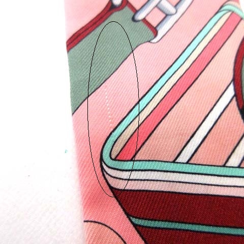 エルメス HERMES ツイリースカーフ シルク100％ ベルト バックル