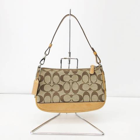 コーチ COACH ハンドバッグ ショルダーバッグ シグネチャー キャンバス 
