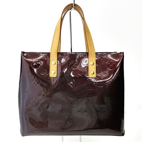 ルイヴィトン LOUIS VUITTON 廃盤 ヴェルニ リードPM アマラント 