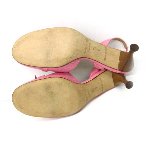 ケイトスペード KATE SPADE ストラップパンプス バックベルト リボン 