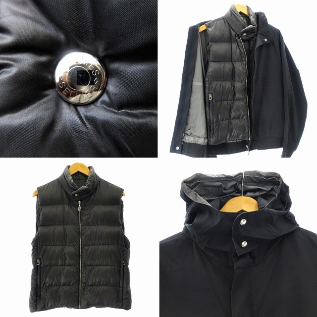 エルメス HERMES SELLIER セリエ 3WAY シェルジャケット ダウンベスト  