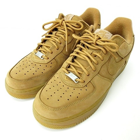 シュプリーム SUPREME NIKE Air Force 1 Low Flax Wheat コラボ 