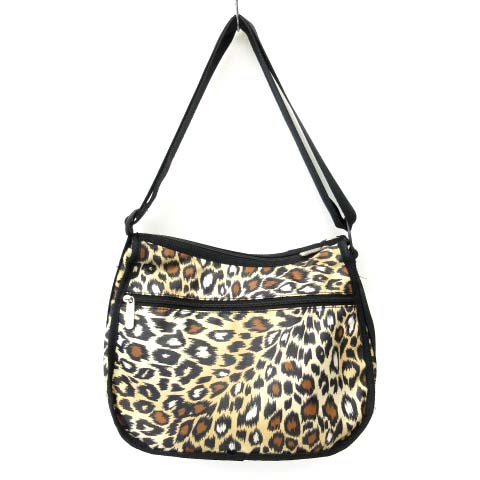 レスポートサック LesportSAC ショルダーバッグ レオパード柄 ヒョウ柄 
