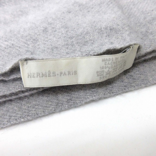 エルメス HERMES 美品 極上 カシミヤ100％ 大判ストール マフラー 