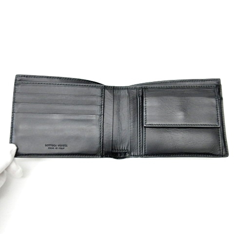ボッテガヴェネタ BOTTEGA VENETA 二つ折り財布 イントレチャート  