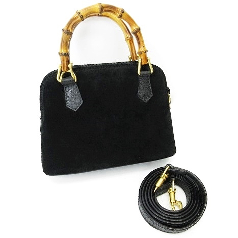 グッチ GUCCI バンブーライン 2WAY ミニ ハンドバッグ ショルダー 