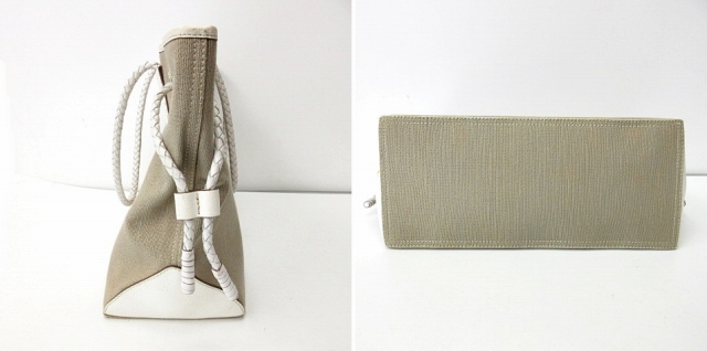 極美品】CELINE セリーヌ トートバッグ キャンバス レザー カメ